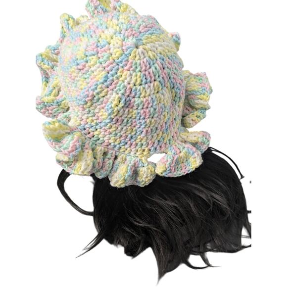 Handmade Ruffle Hat - Picture 3 of 5